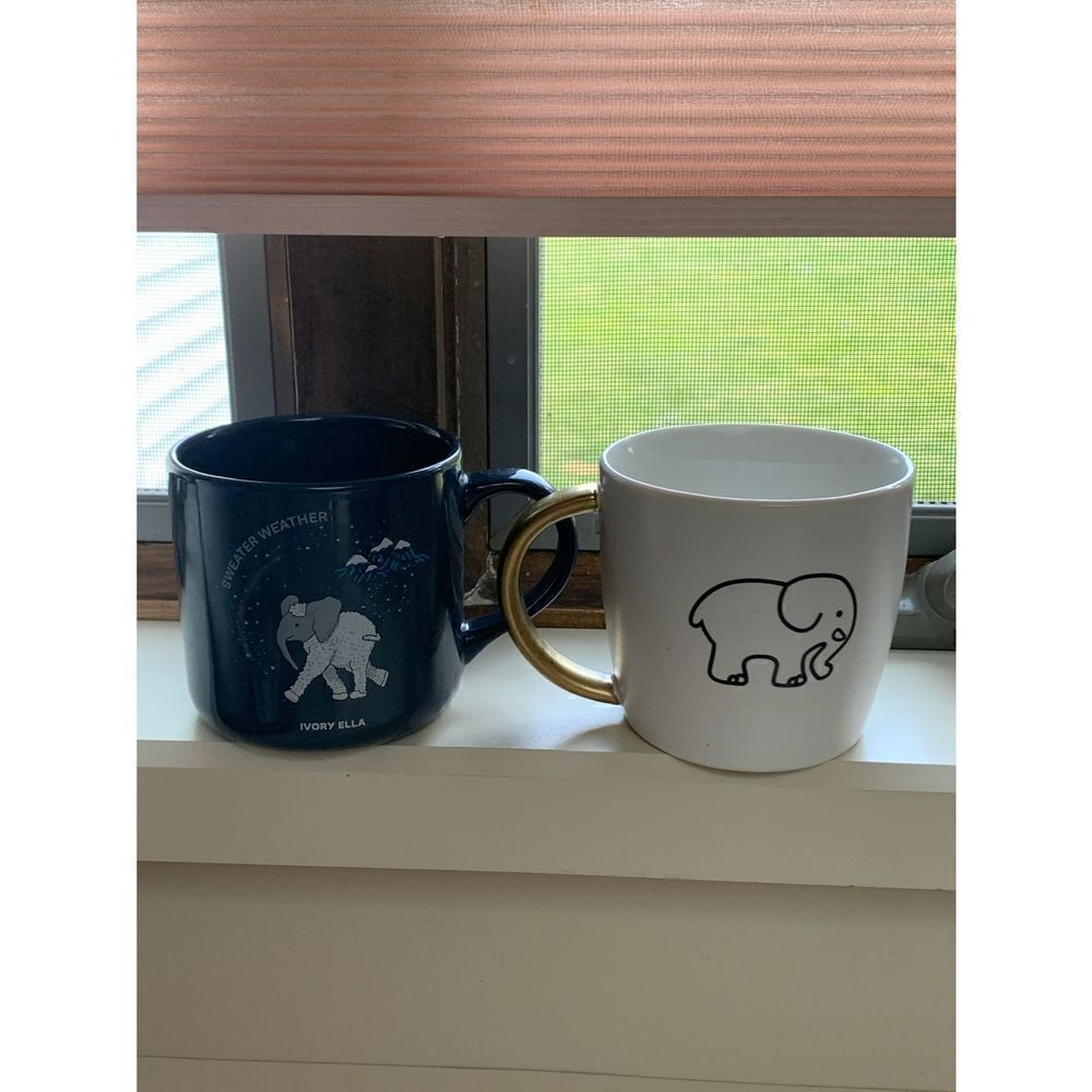 Ivory Ella Mugs Double Sided